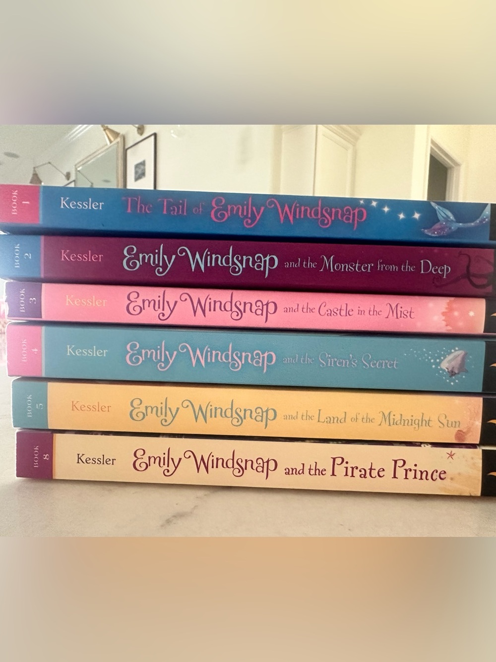 Stack of Emily Windsnap Children's Books - Multicolor Set